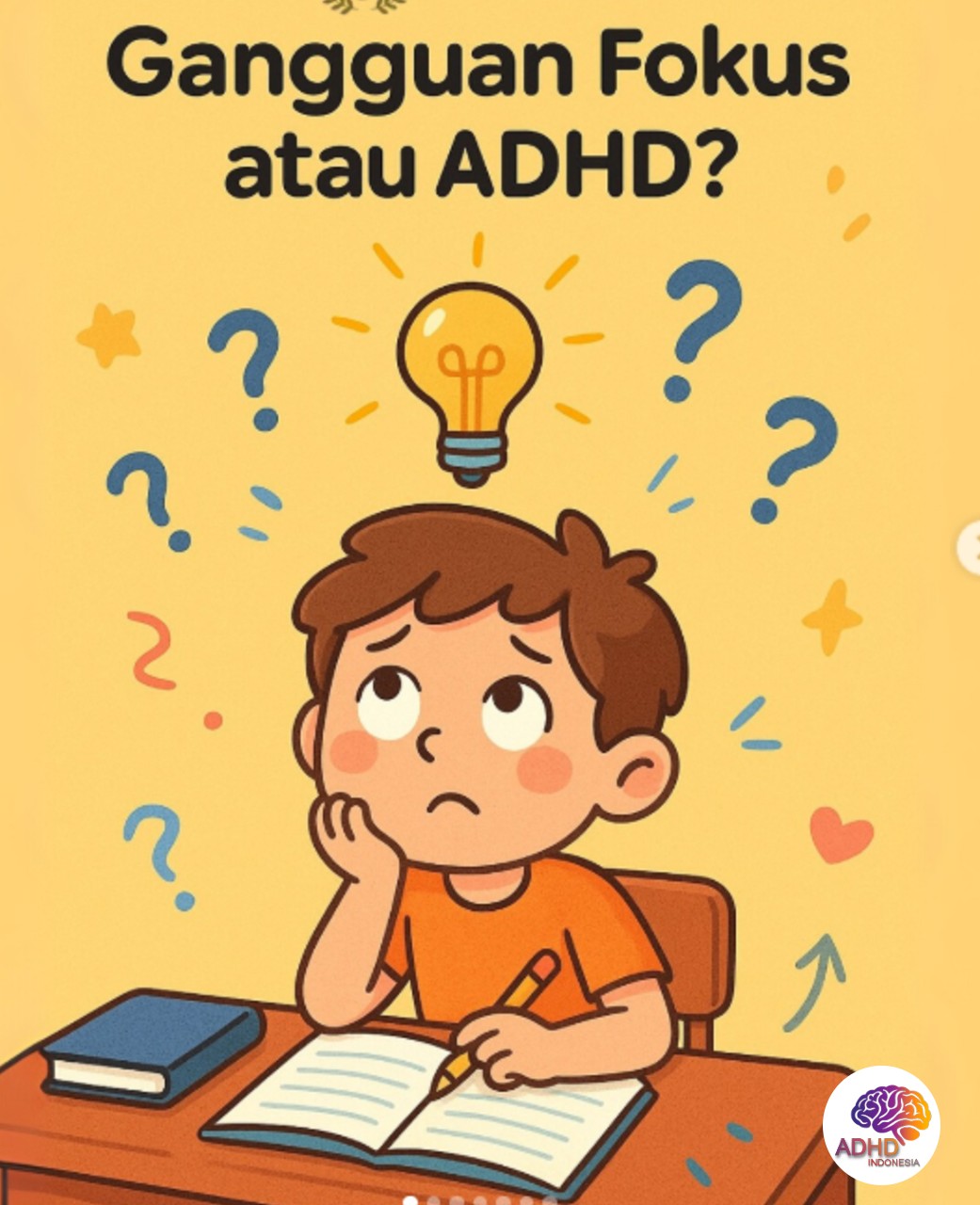 ADHD dan Kesulitan Fokus Anak: Edukasi untuk Keluarga di Kabupaten Kubu Raya