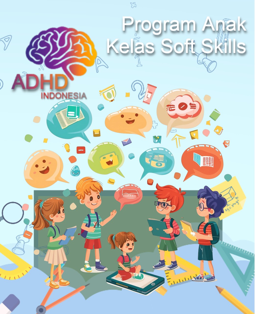 Program ADHD Indonesia Kabupaten Kubu Raya Kelas Soft Skills Anak ADHD