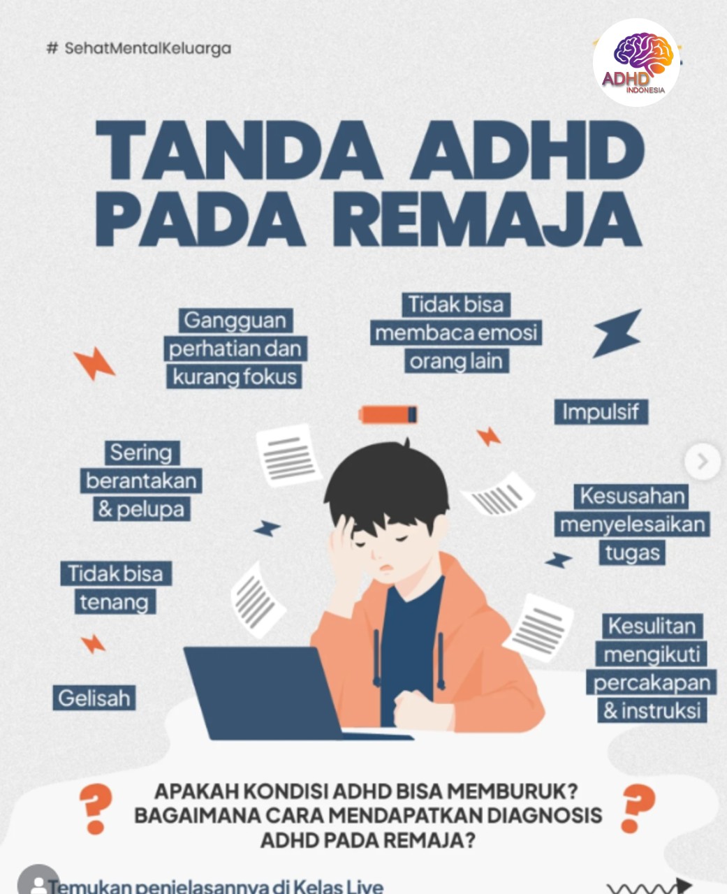 Screening ADHD Non-Diagnostik: Edukasi Awal bagi Orang Tua di Kabupaten Kubu Raya