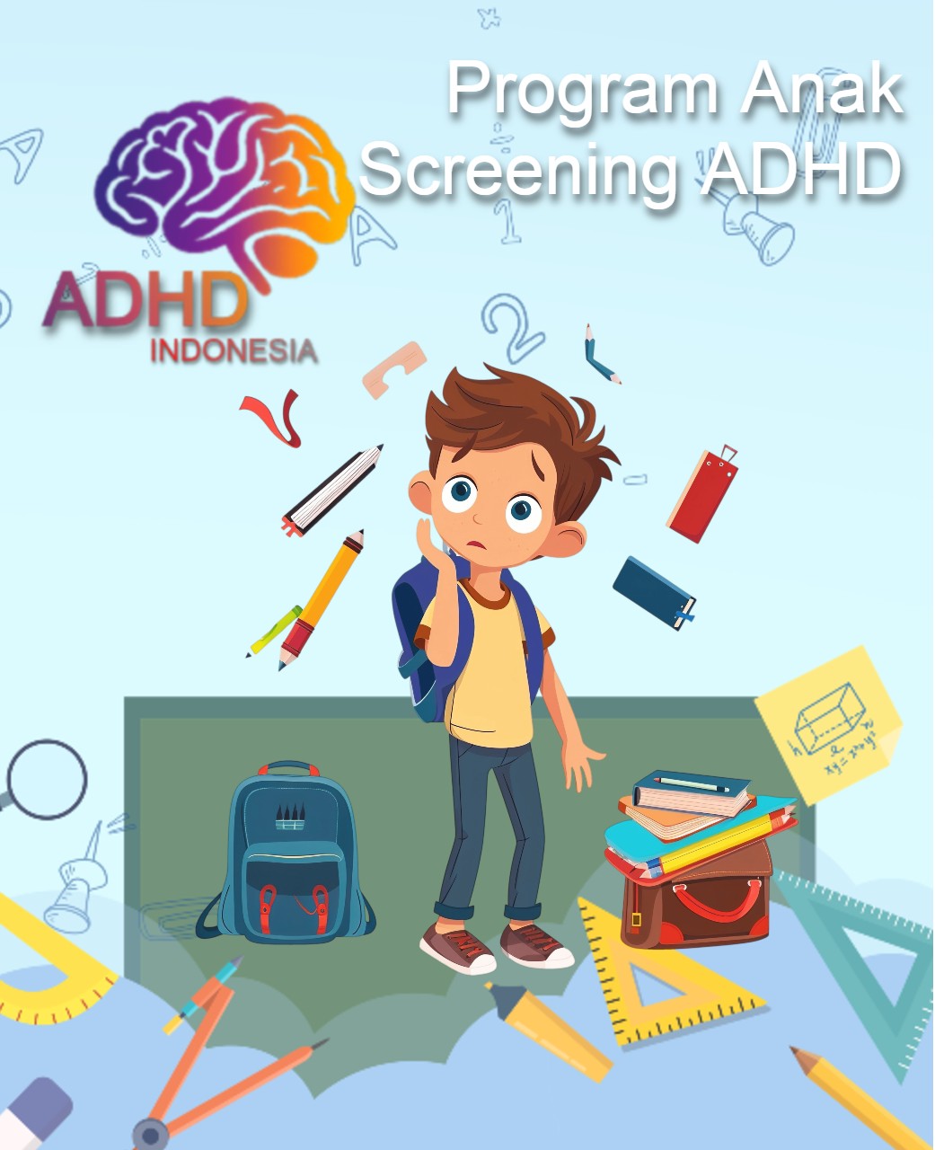 Program ADHD Indonesia Kabupaten Kubu Raya Screening ADHD Non-Diagnostik
